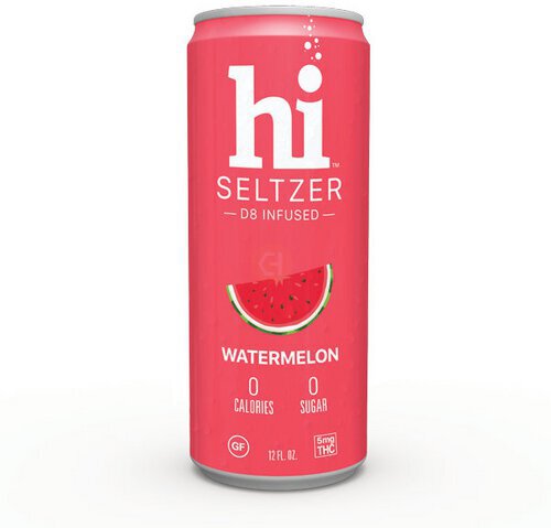 Hi Seltzer Delta Infused Watermelon Single
