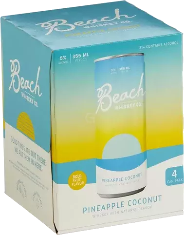 Beach Whiskey Pineapple Coconut