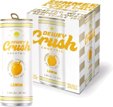 Dewey Crush Cocktail Lemon
