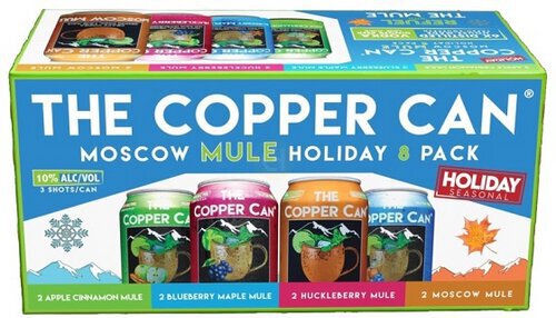 Copper Moscow Mule Holiday Variety Pack 8pc
