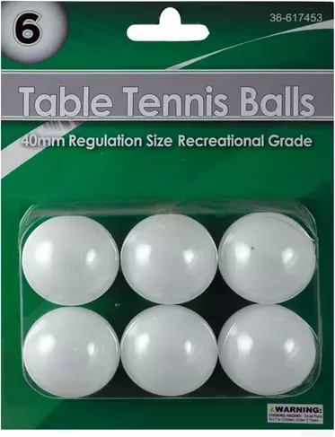 Table Tennis Balls