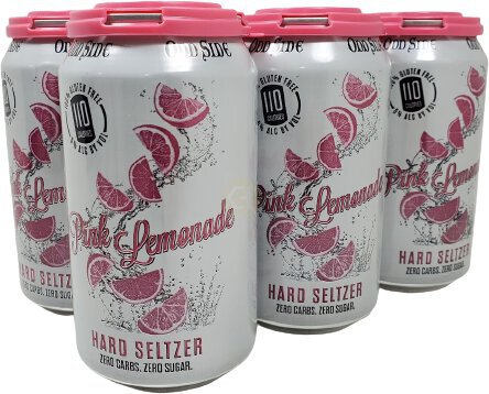 Odd Side Pink Lemonade Seltzer