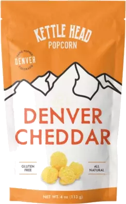Kettle Head Popcorn Denver Cheddar Small