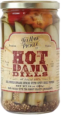 Yee Haw Hot Damn Dills Pickles