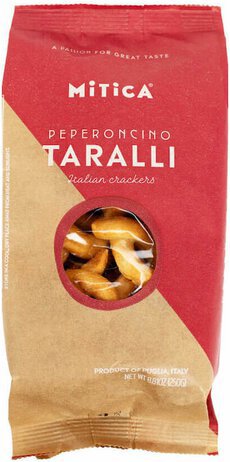 Mitica Taralli Cacio Pepe 250g