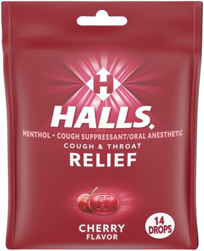 Halls Triple Soothing Cheery