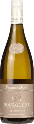 Seguinot Bordet Bourgogne Blanc Chardonnay Burgundy France