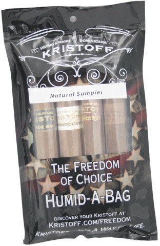 Kristoff Natural Sampler Humid A Bag 4 Pk
