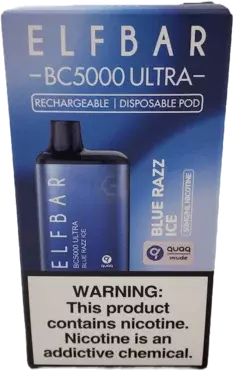 Elfbar Ultra Bc5000 Blue Razz Ice