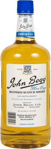 John Begg Blue Cap Old Scotch Whisky