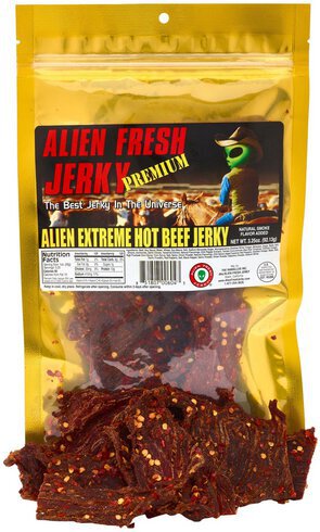 Alien Fresh Southwest Hot Beef Jerky