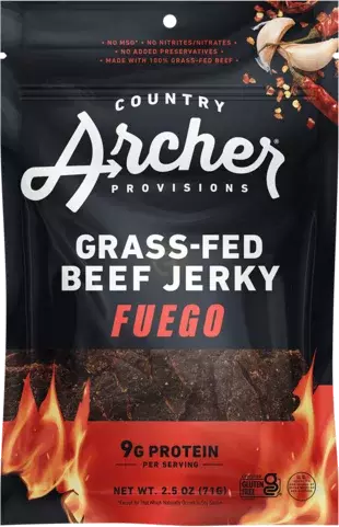 Cojntry Archerbeef Jerky Cruxshec Red Pepper