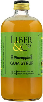 Liber & Co Pineapple Gum Syrup 17o