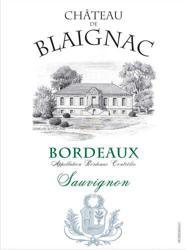 Chateau De Blaignac Bordeaux Sauvignon