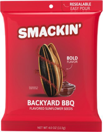 Smackin Backyard Bbq Flavor Sunflowers Seeds 113g