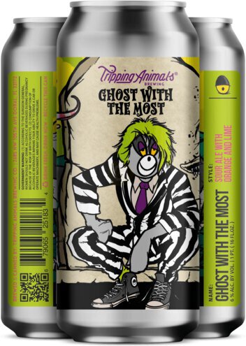 TRIPPING ANIMALS GHOST WITH THE MOST SOUR ALE 4PK 16OZ CN