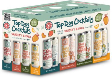 Top Dog Cocktails Variety Pack 8x355 Ml