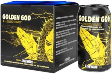 Livewire Golden God By Aaron Polsky Can 4pak