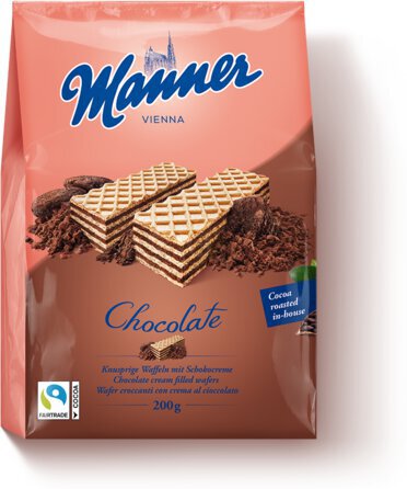 Manner Chocolate Wafer Cookies