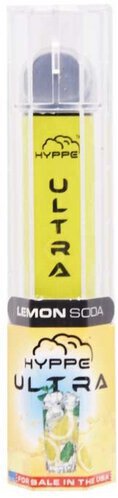 Hyppe Ultra Nic Salt 600 Puff Disposable E Cigs Lemon Soda