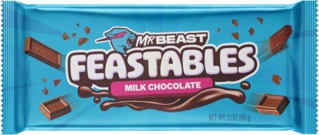 Mr Beast Feastables Milk Chocolate Bar