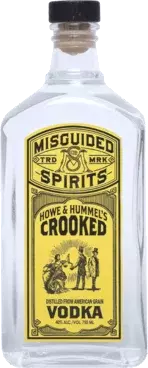 Misguided Spirits Howe & Hummels Crooked Vodka Abv