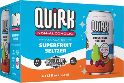 Boulevard Quirk Superfruit Seltzer N A