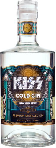 Kiss Cold Gin New York Style Premium Distilled Gin