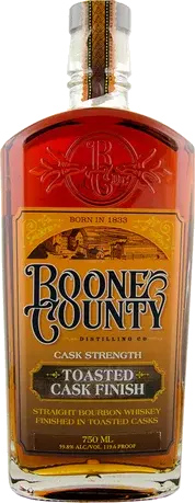 Boone County Founder's Reserve Toasted Cask Finish Bourbon Cask Strength Whiskey