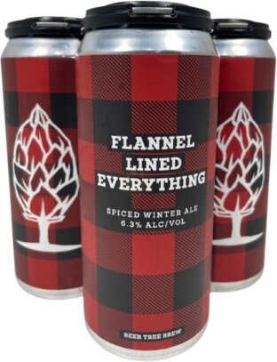 Beer Tree Flannel Lined Every