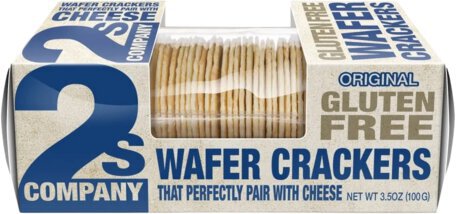 2's Company Gluten Free Wafer Crackers