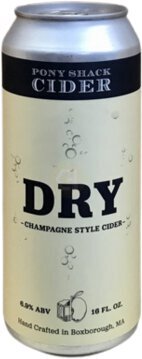 Pony Shack Champagne Style Dry Hard Cider Boxborough Ma