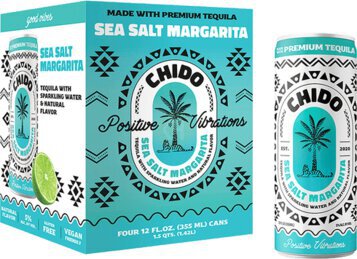 Chido Sea Salt Margarita Tequila With Sparkling Water And Natural Flavor