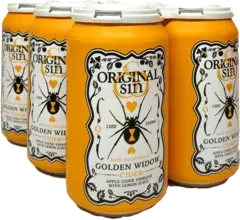 Original Sin Cider Golden Widow Lemonade Non Alcoholic