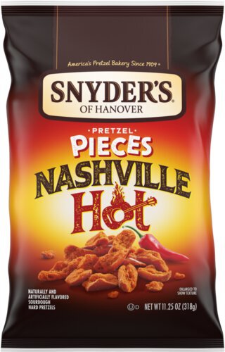 Snyders Pretzel Pieces Nashville Hot