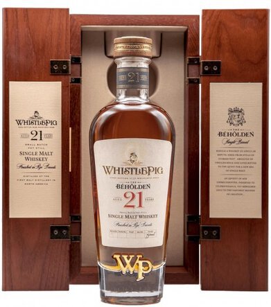 Whistlepig Years Old Beholden Single Malt Whiskey
