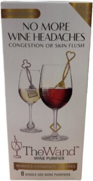 Pure Wine The Wand Wine Purifier Silver