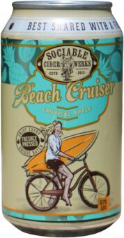 Sociable Cider Beach Cruiser Tropical Cider