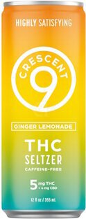 Crescent Ginger Lemonade Seltzer 5mg 2/12/12oz