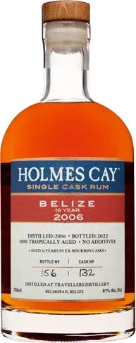 Holmes Cay Single Cask Rum Years Old Belize Rum