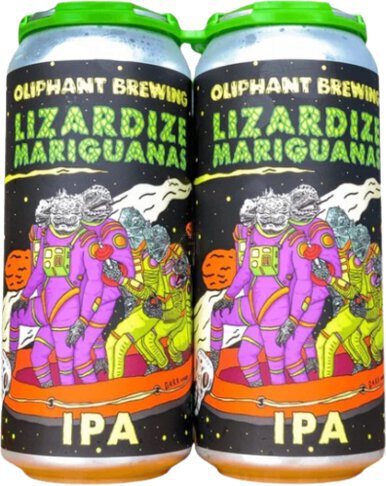 Oliphant Brewing Lizardize Mariguanas American Ipa