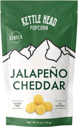 Kettle Head Popcorn Jalapeno Cheddar Small