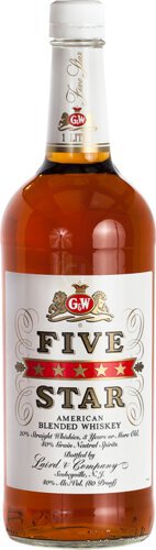 Five Star Blend Whiskey