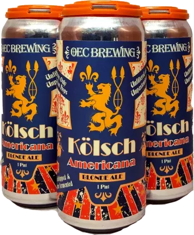 Oec Brewing Kolsch Americana Blonde Ale