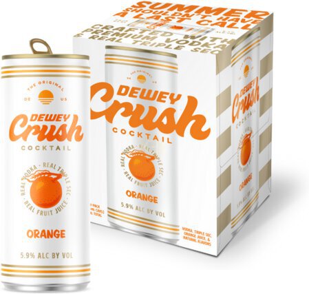 Dewey Crush Orng Vdka Cktl Rtd 12z