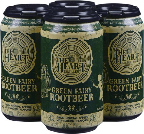The Heart Distillery Rtd Green Fairy Rootbeer 4pc