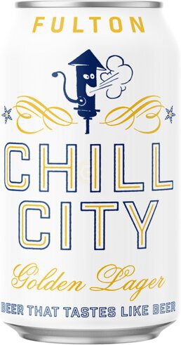 Fulton Brewing Chill City Chugger Golden Lager Cans