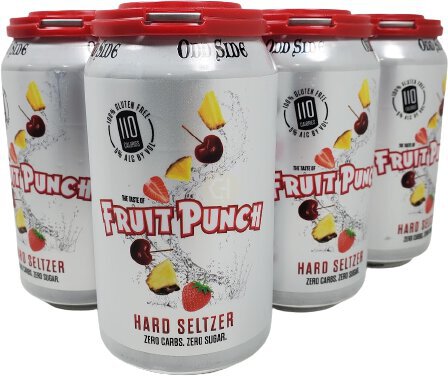 Oddsides Fruit Punch Hard Seltzer