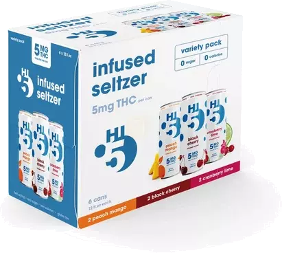 Hi5 5mg Thc Seltzer Variety