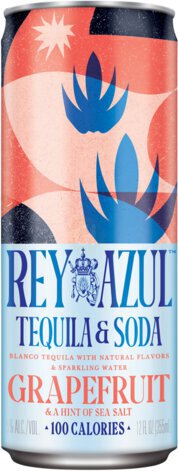 Rey Azul Grapefruit Tequila Soda